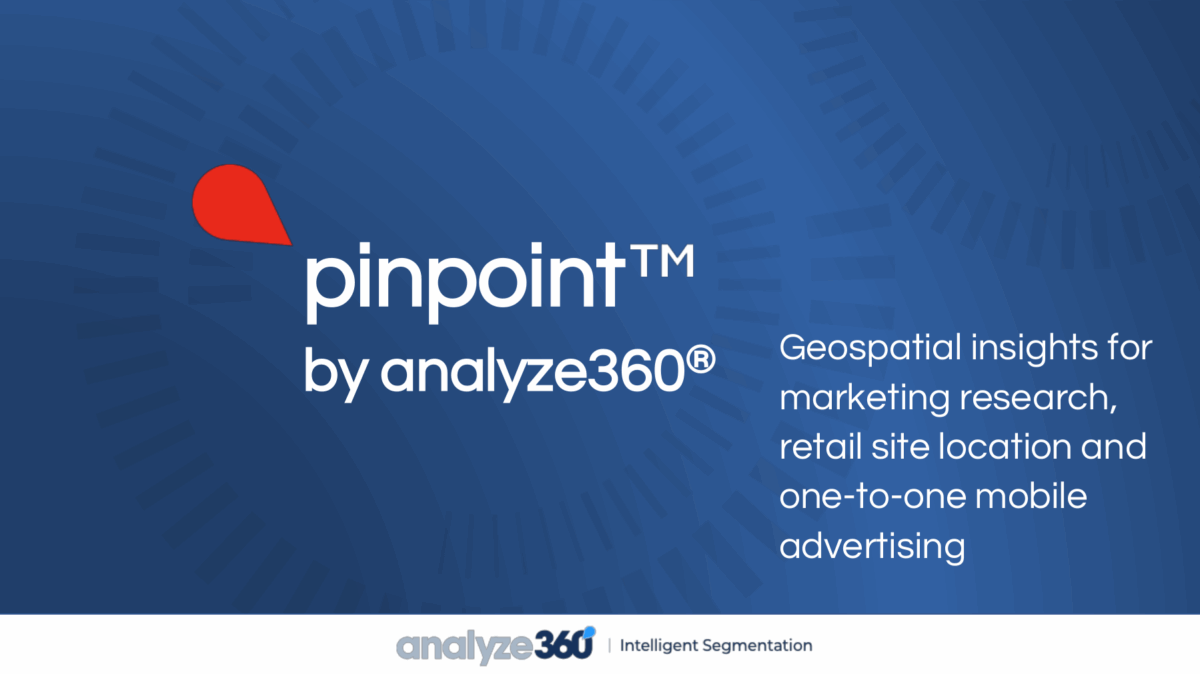 Geospatial insights for marketing research, retail site location and one-to-one mobile advertising.